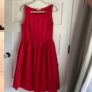 A line dress, Katherine Hepburn in Roman holidays